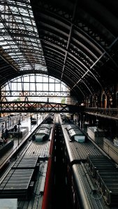 Architectural Photography Of Train Station
