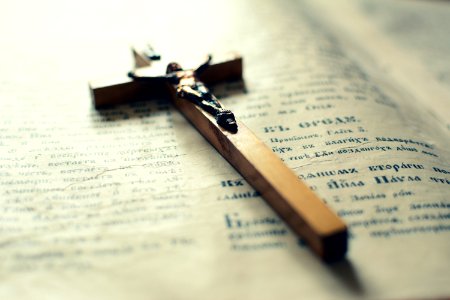Religious Item Wood Font