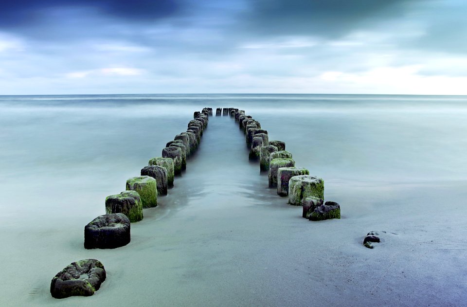 Sea Sky Coastal And Oceanic Landforms Water