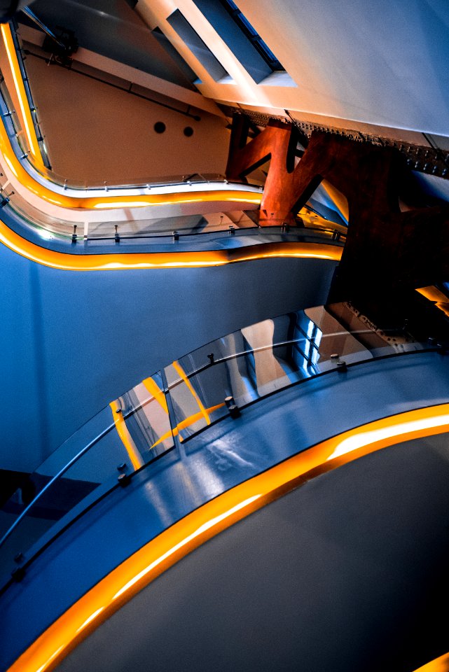 Low-angle Photography Of Building Interior