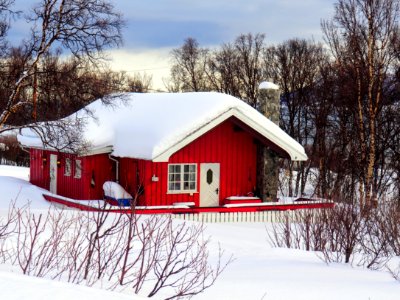 Snow Winter Home House