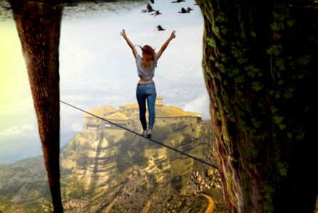 Tree Sky Extreme Sport Water