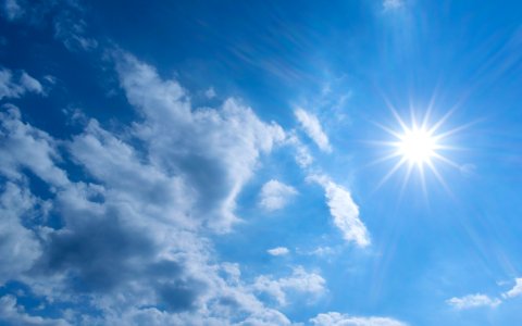 Sky Daytime Blue Cloud
