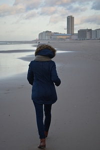 Woman jacket people