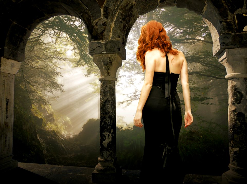 Beauty Lady Dress Girl