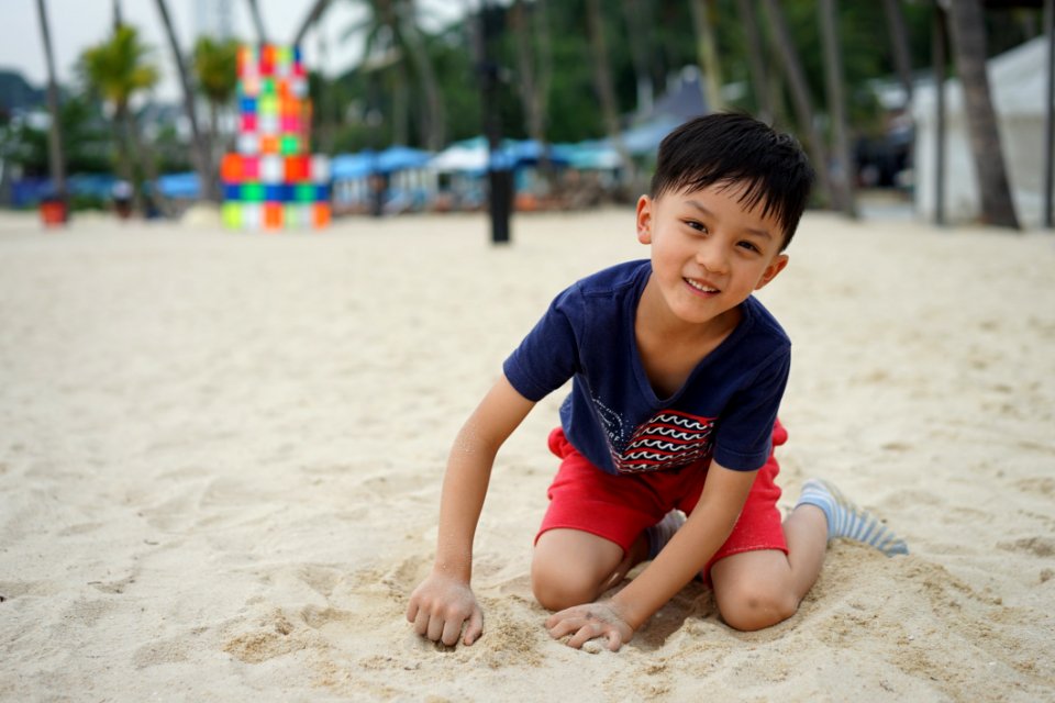 Skin Child Vacation Fun