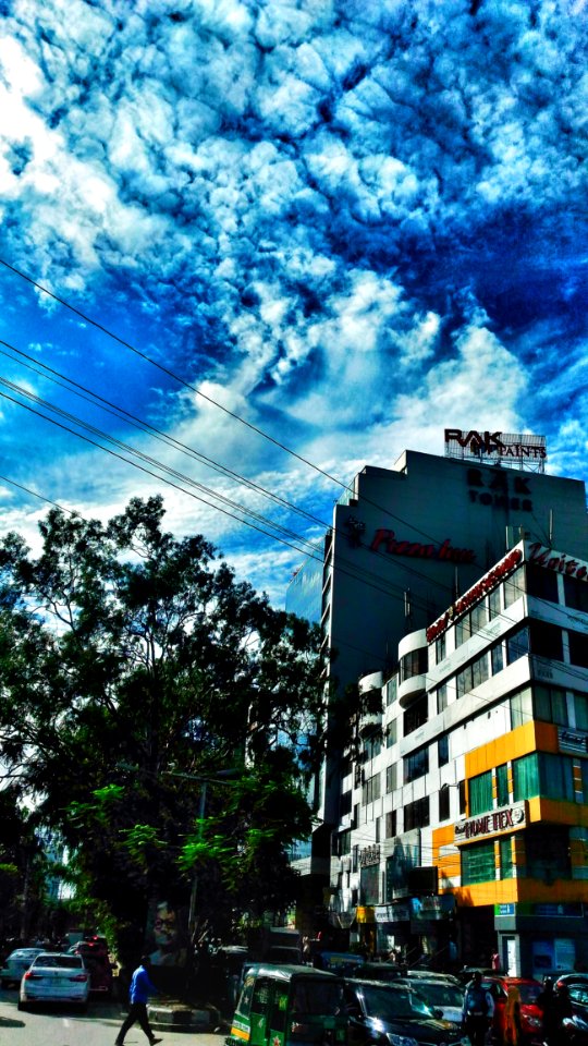 White Wall Paint Mid-rise Building