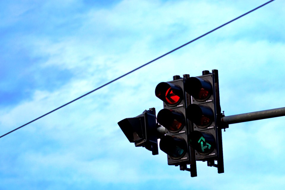 Black Traffic Lights Photography