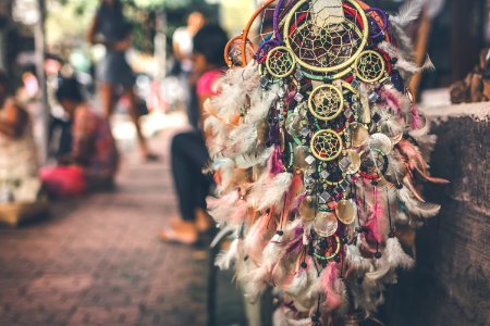 Selective Focus Photography Of Dreamcatchers photo