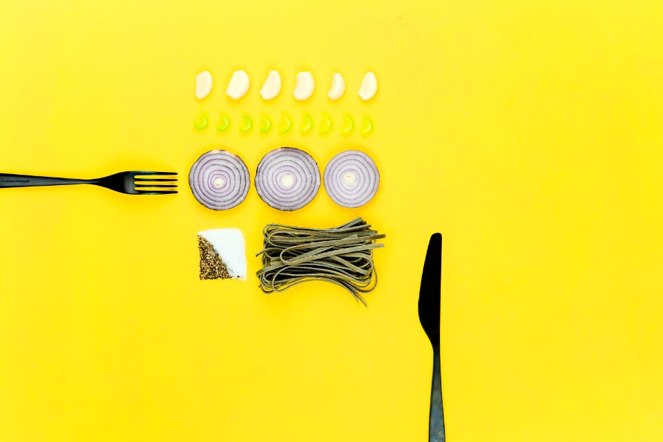 Black Fork And Knife Clip-art
