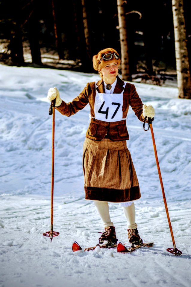 Woman Wearing Brown Skirt