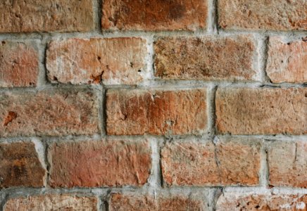 Stock Photography Of Brown Bricked Wall photo