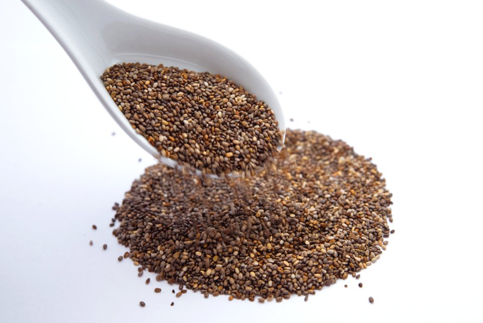 Seeds On White Plastic Spoon