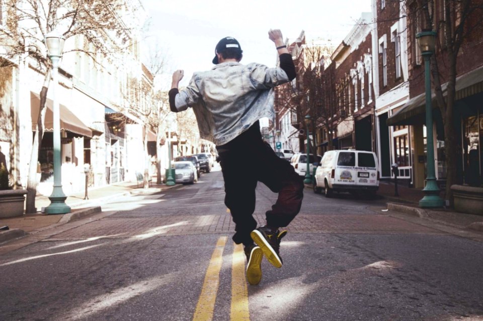 Photo Of Man Dancing In The Street