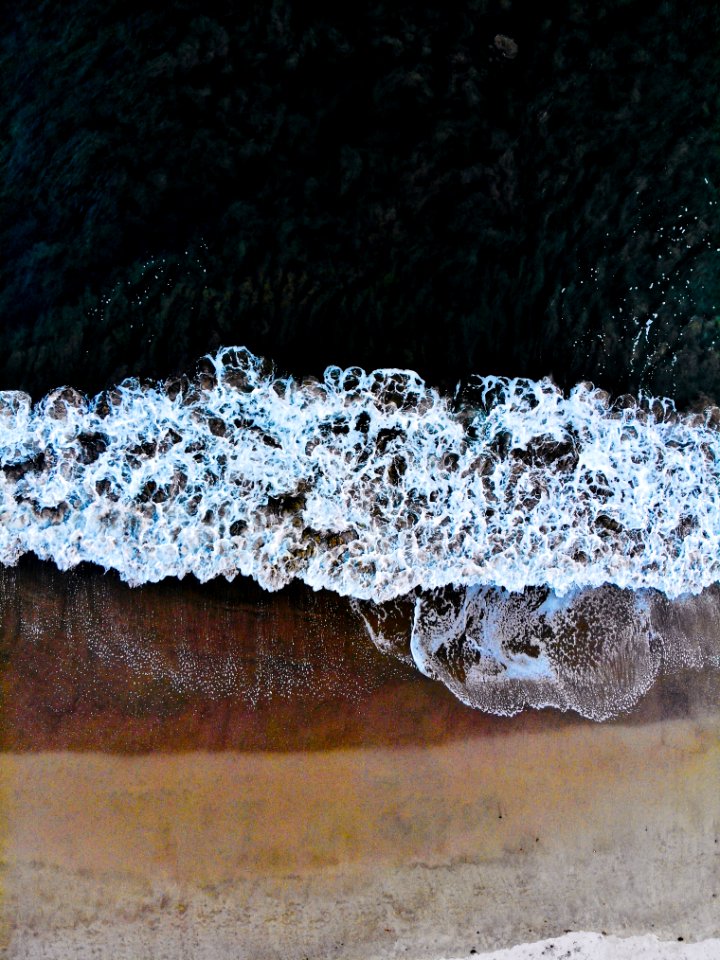 Aerial Photo Of Body Of Water