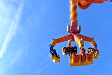 Orange And Yellow Carnival Ride-on