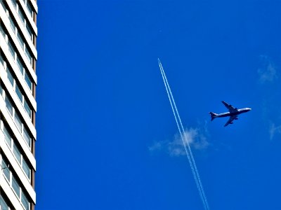 Grey Passenger Plane On Sky At Daytime