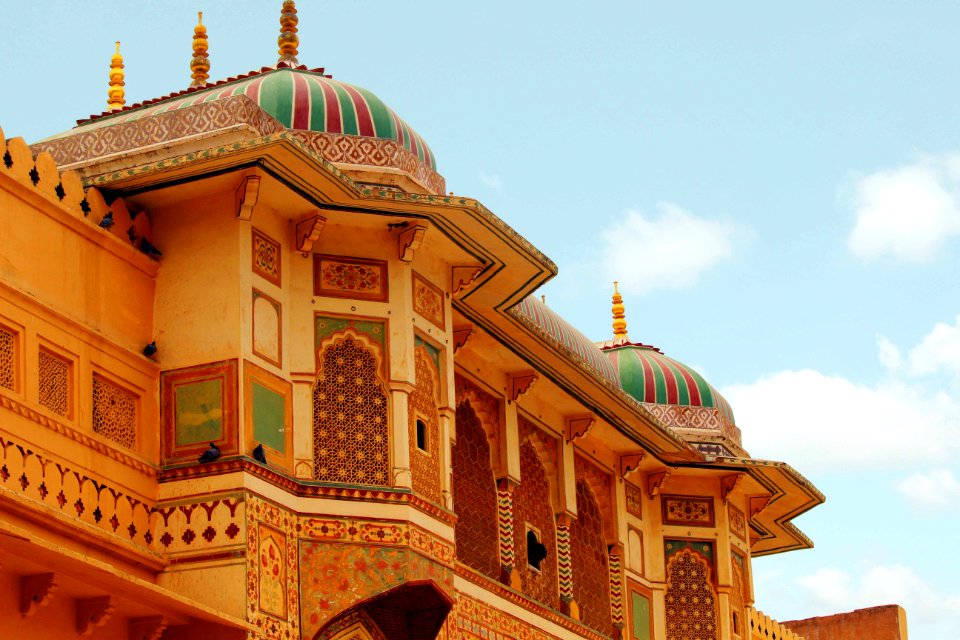 Brown And Multicolored Concrete Building photo