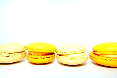 Yellow Macaroons photo