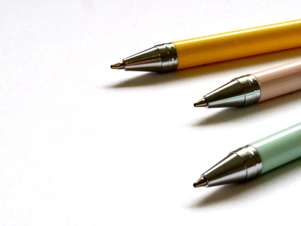 Three Ball-point Pens