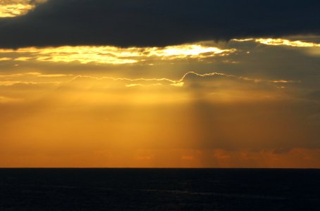 Panoramic Photography Of Sunbeam photo