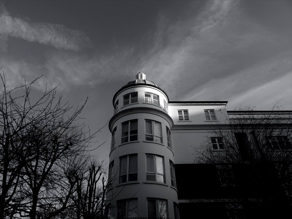 White Concrete Building