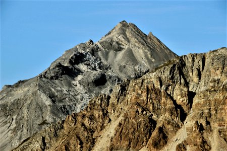 Mountainous Landforms Ridge Mountain Rock