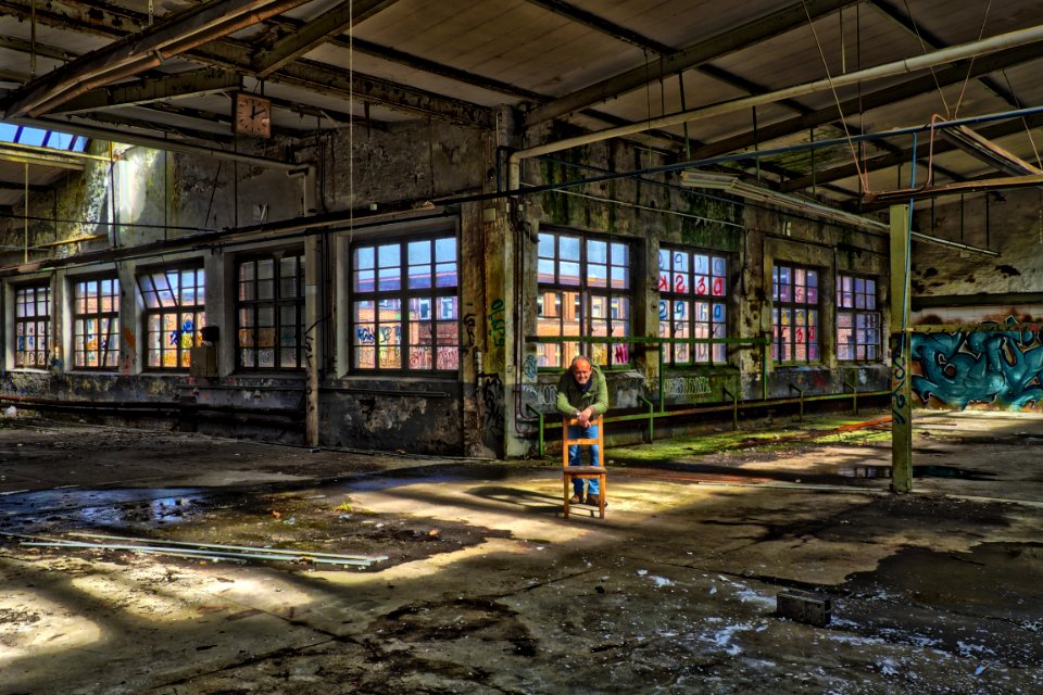 Urban Area Factory Industry Warehouse
