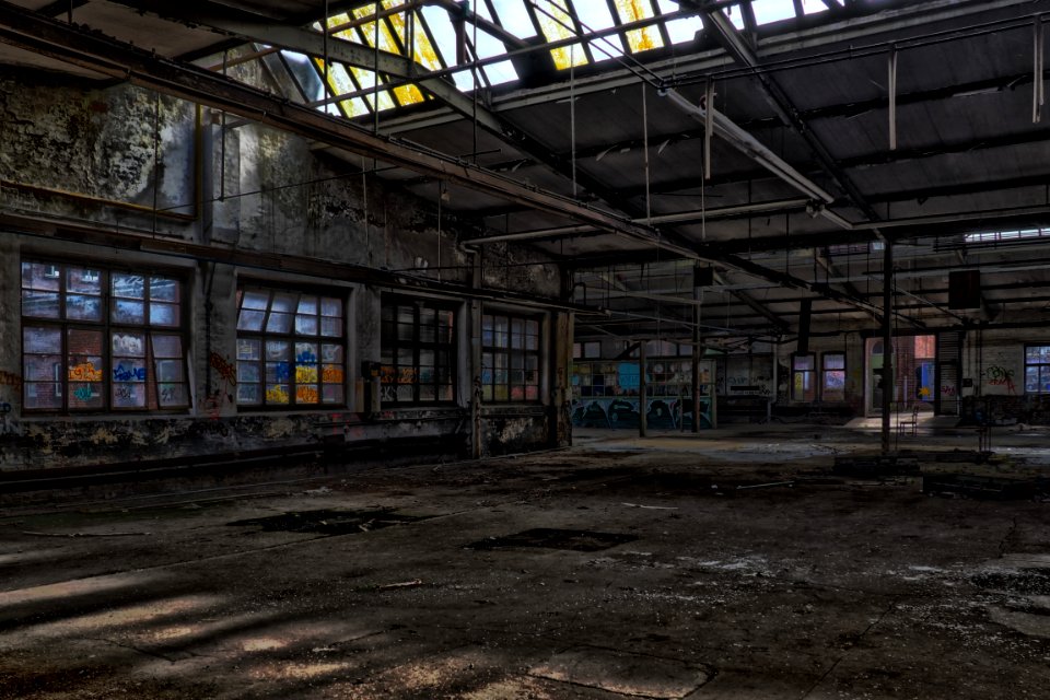 Factory Urban Area Industry Warehouse