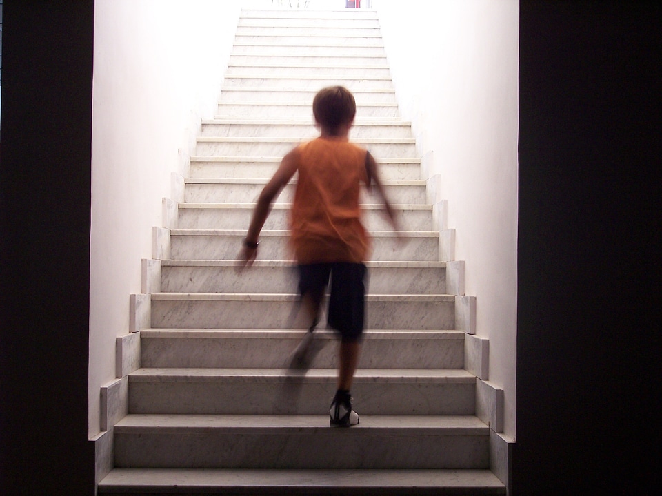 Guy who runs ascent steps