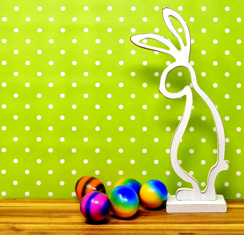 Yellow Easter Egg Text Easter