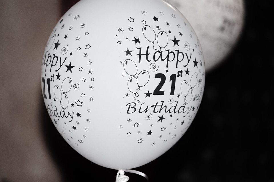 White festival birthday
