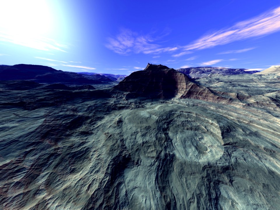Sky Geological Phenomenon Terrain Rock