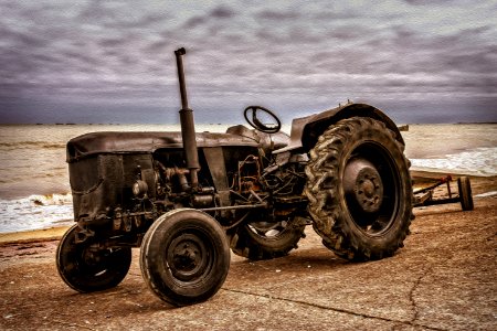 Tractor Agricultural Machinery Automotive Tire Vehicle photo