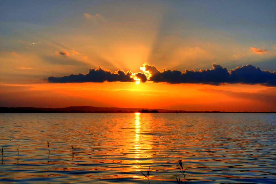 Horizon Sky Reflection Sunset