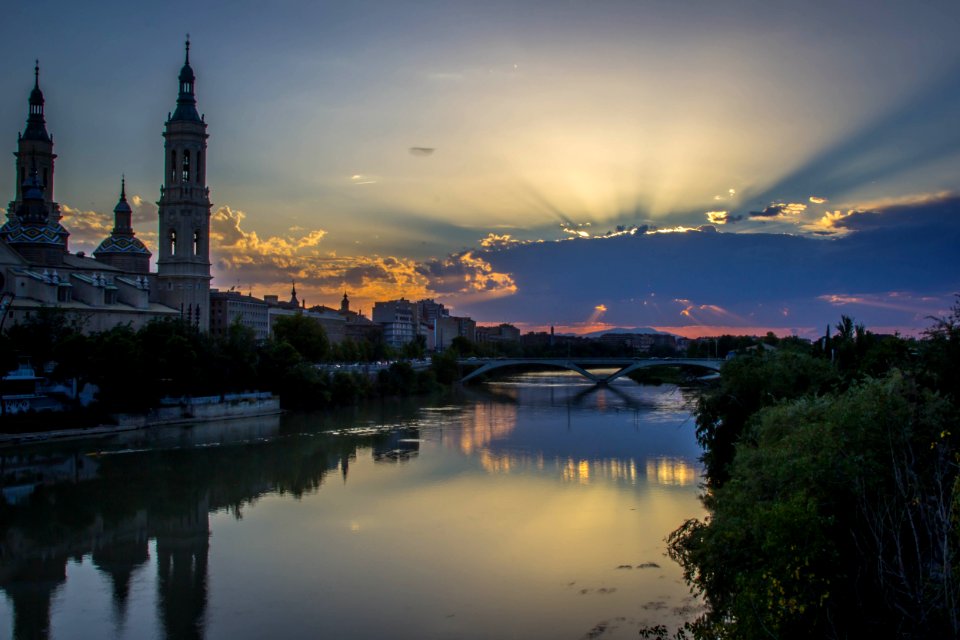 Reflection Sky Nature Waterway