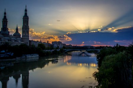 Reflection Sky Nature Waterway