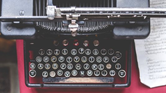 Black Typewriter photo