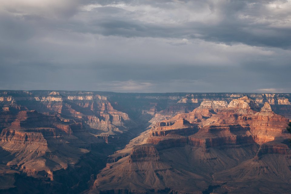 Aerial Photography Of Brown Mountains