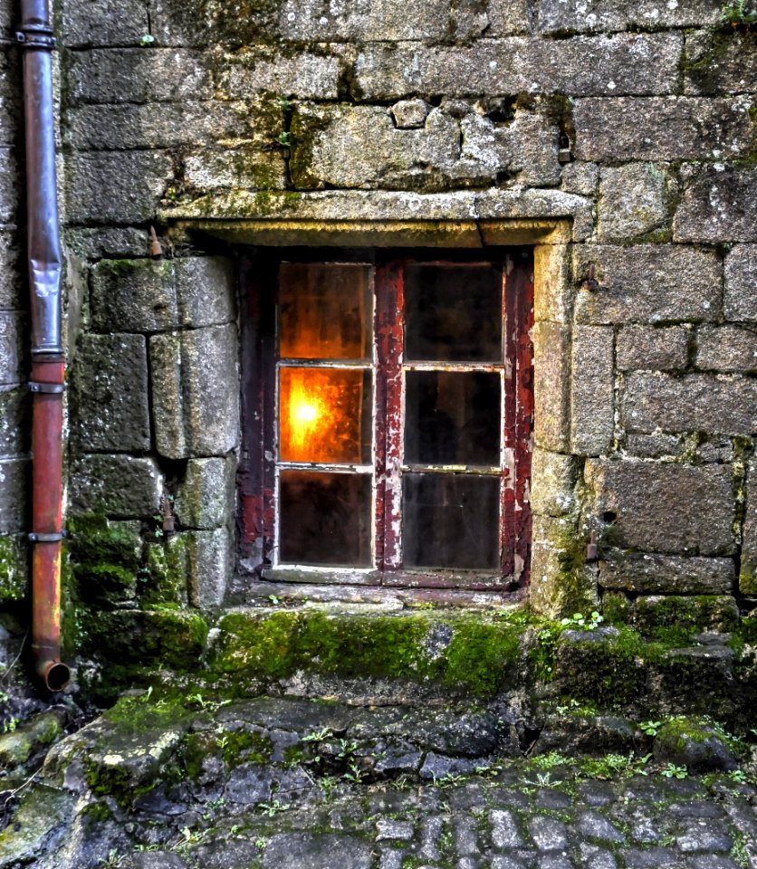 Wall Window Ruins Facade