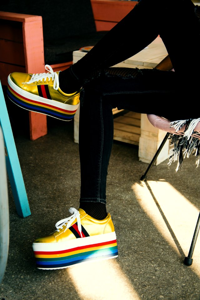 Photo Of Colorful Sneakers