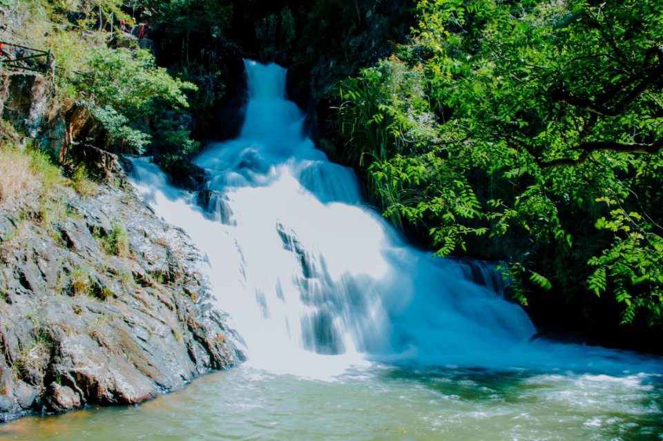 Time Lapse Photo Of Waterfalls