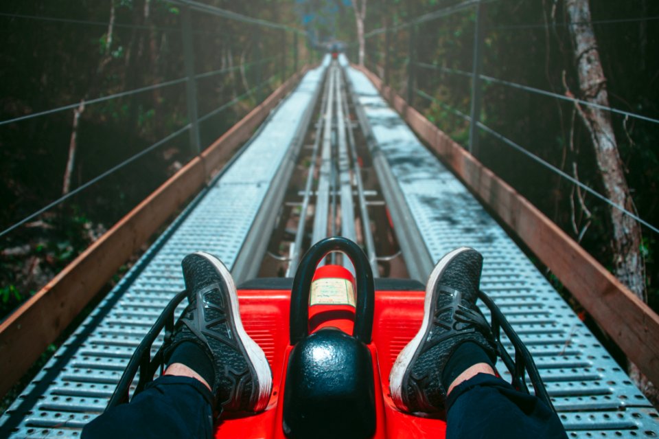 Pair Of Mens Black Sneakers