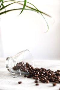Photo Of Spilled Coffee Beans photo