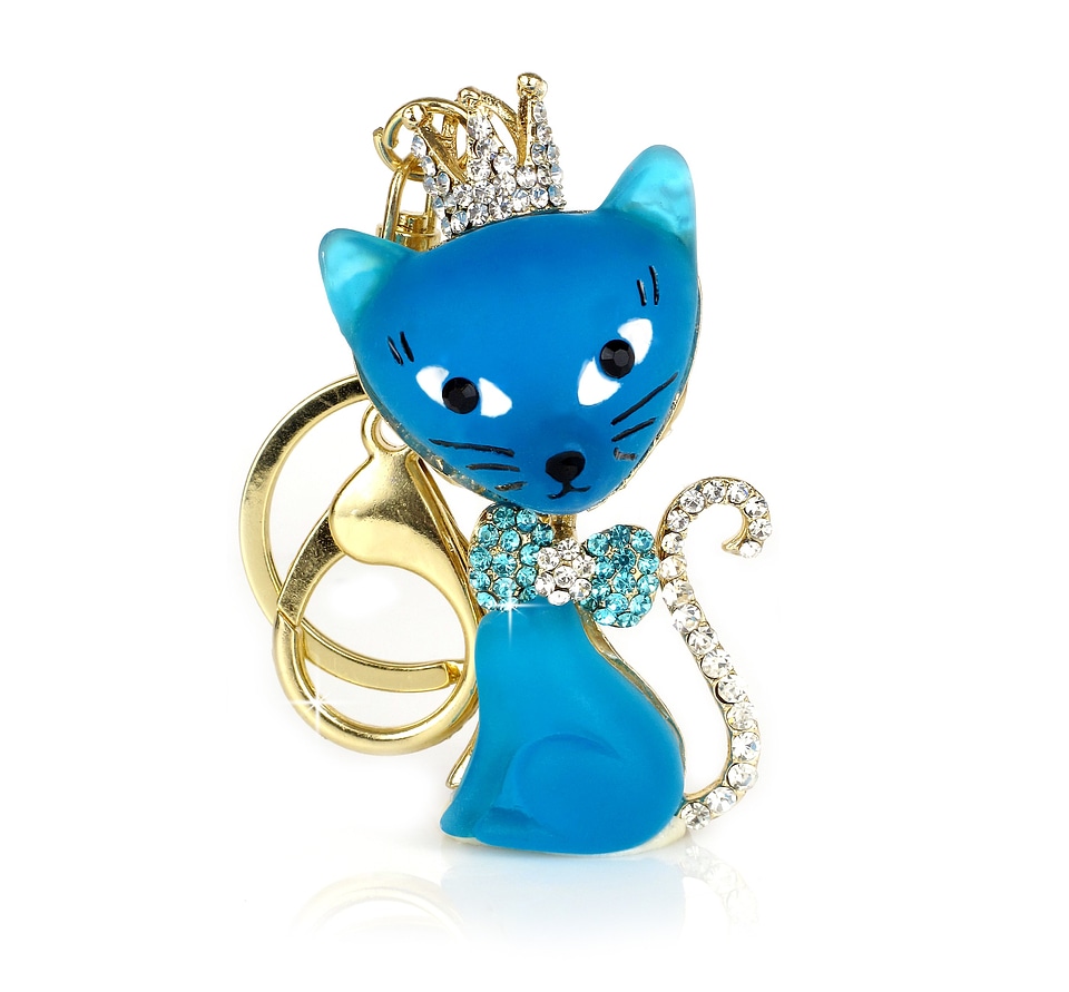 Key ring pendant animals color