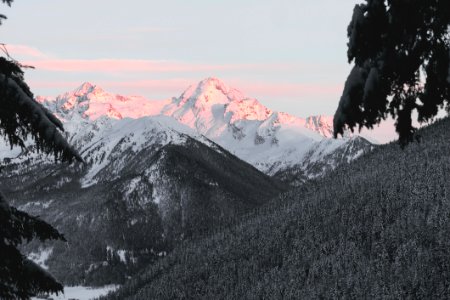 Photo Of Snow Capped Mountain photo
