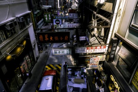 Aerial Photography Of The Street