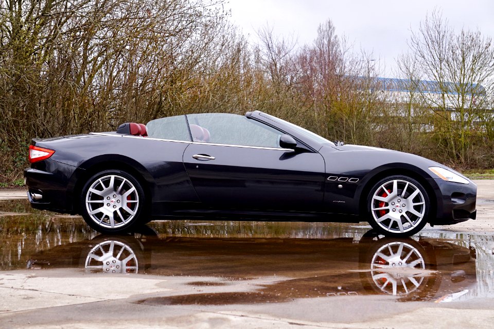 Black Convertible Coupe