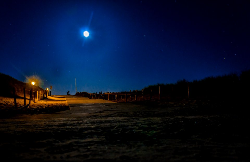 Scenic View At Night
