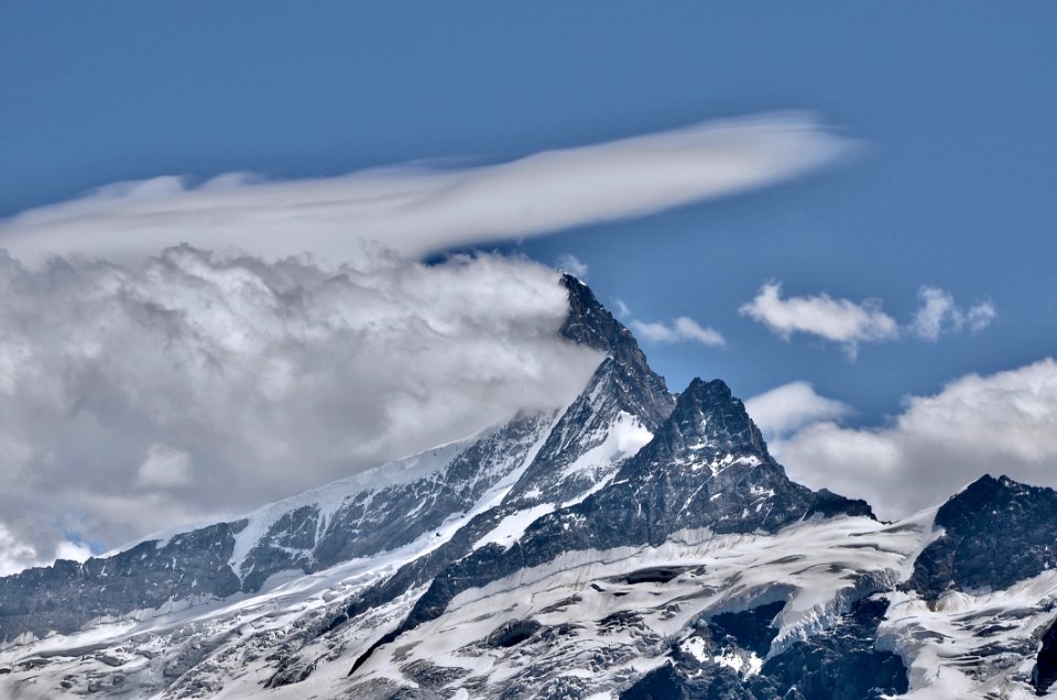 Photo Of Mountains Covered With Snow photo